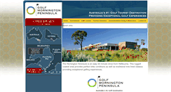 Desktop Screenshot of golfmorningtonpeninsula.com.au